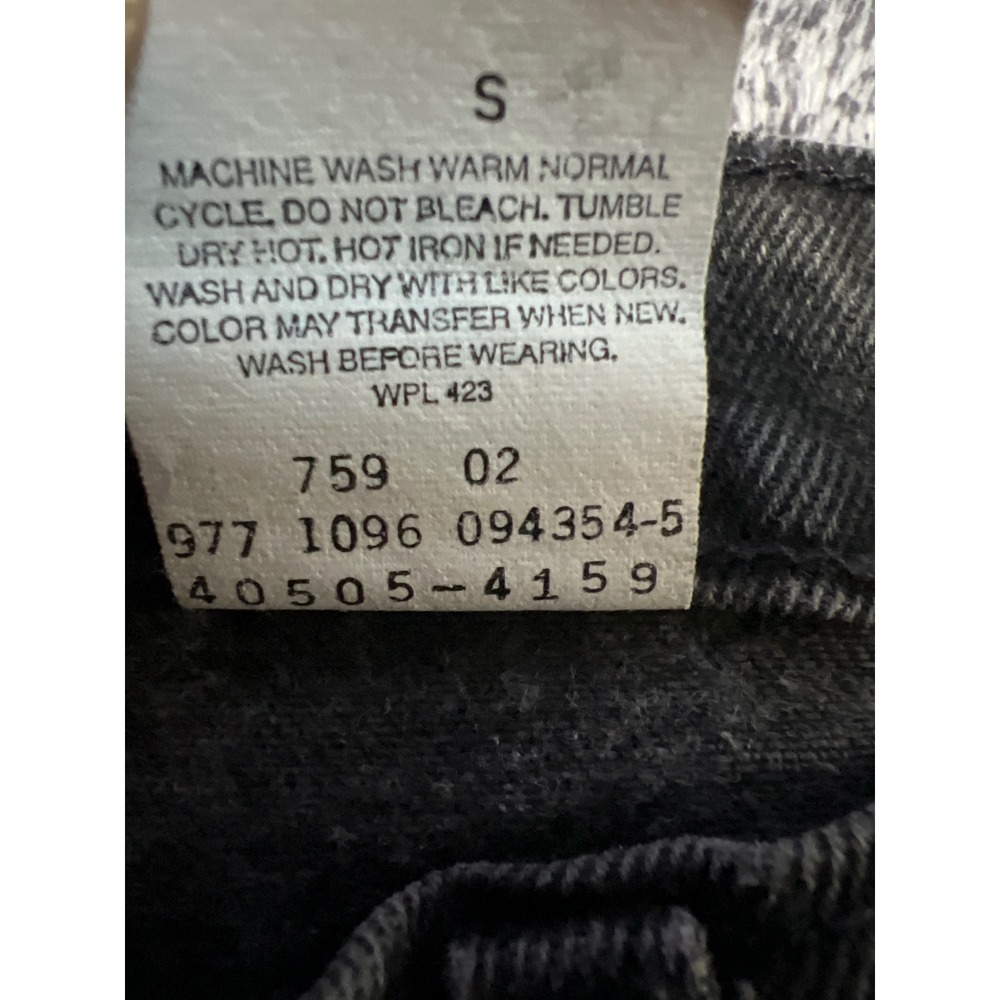 Levis Vintage505 RegularFit Straigh Leg Jeans Mens 34x32 Faded Black100% Cotton - Picture 4 of 15
